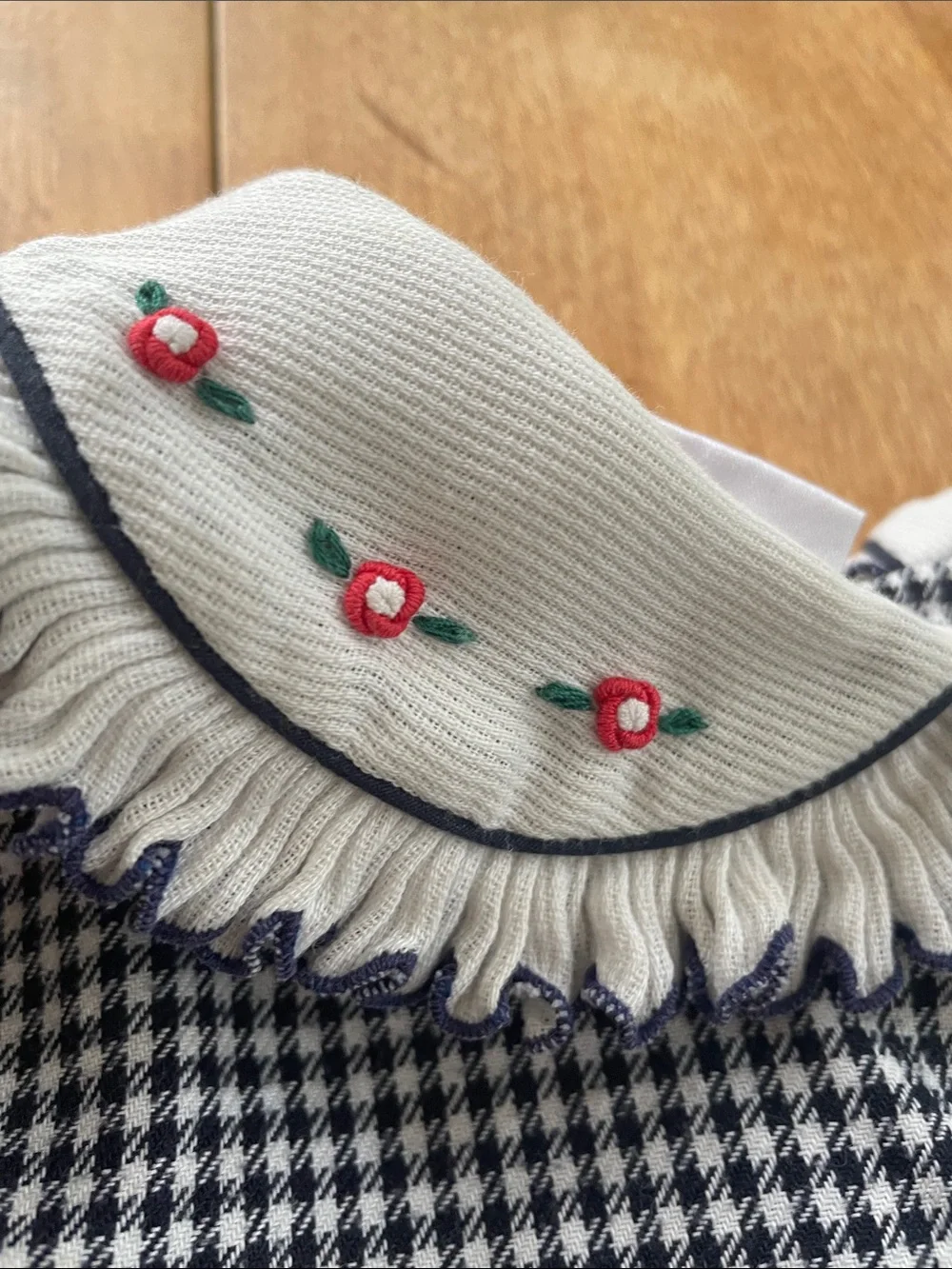 Embroidered Dress by French Boutique Sophie Dess, Size 5